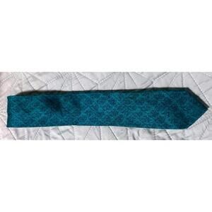 Jos A Bank 1902 Teal Blue Tie